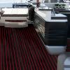 DDBESSIC EVA Foam Boat Flooring Marine Boats Decking Sea Deck Non-Slip Self-Adhesive Motorboat RV Yacht Kayak Swimming Pool 95" x 35.5"(Black with Red Seam) view 4