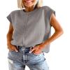 Akivide Womens Sleeveless Sweater Vest Trendy Lightweight Casual Oversized Loose Knit Tank Top Pullover Fall Winter Outfit view 1