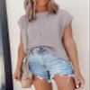 Akivide Womens Sleeveless Sweater Vest Trendy Lightweight Casual Oversized Loose Knit Tank Top Pullover Fall Winter Outfit view 2