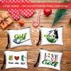 Clysee 16pcs Golf Gifts for Women Accessories Cosmetic Bags Ladies Golf Makeup Bag Zipper Pouch Travel Toiletry Organizer for Purse Team Gift view 3