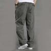 2023 Cargo Pants for Men Cargo Pants for Men Relaxed Fit Casual Cotton Baggy Joggers Athletic Pants Outdoor Fashion Sport Sweatpants 2023 White Pants for Men Sweatpants for Men Army Green M view 3