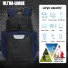 LARIPOP Basketball Backpack Large Sports Bag, Gym Bag with Ball Compartment and Shoe Compartment to Store Sports Shoes Water Bottles Laptops and Daily Necessities, Widely Used in Basketball, Soccer view 4