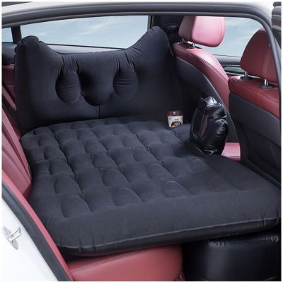 HYQHYX Truck Bed air Mattress air Mattress for car Car Inflatable Bed Trunk car Rear Sleeping pad inflator Storage Support Pillow(Color:1,Size:)