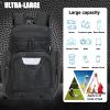 LARIPOP Basketball Backpack Large Sports Bag, Gym Bag with Ball Compartment and Shoe Compartment to Store Sports Shoes Water Bottles Laptops and Daily Necessities, Widely Used in Basketball, Soccer view 4