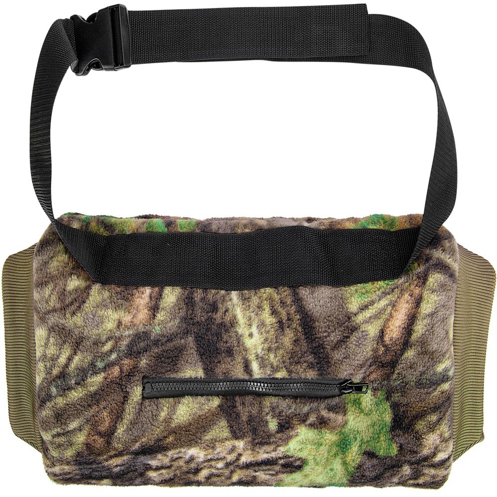 RunNico Camo Hand Muff Warmer - Unisex Camo Hunting Hand Muff - Camouflage Hunting Waist Pouch for Camping, Hiking, Football, Golf Activities