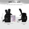 Lanpet Cute Bunny Backpacks for Women Rabbit Ears Backpack Fluffy Shoulder Bag Satchel view 3