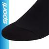 Sporti Swim Socks for Fins, Nylon Spandex, Swimming Fins Accessories, Suitable for Water Sports Snorkeling, Scuba Diving, Paddling, Boarding - Black - X-Large view 2