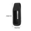 The Lord of the Tools Clip Holder Compatible with Fitbit Charge 5 Fitness Tracker Pocket Clip Replacement Portable Soft Silicone Case Cover Black view 4