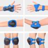 Banzk Kids/Youth Knee Pad Elbow Pads Guards Protective Gear Set for Children 3-14 Years Skateboard Roller Skating Skiing Rollerblading Cycling BMX Biking Running Scooter view 3