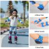 Banzk Kids/Youth Knee Pad Elbow Pads Guards Protective Gear Set for Children 3-14 Years Skateboard Roller Skating Skiing Rollerblading Cycling BMX Biking Running Scooter view 4