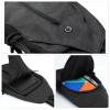 angel wish Sling-Bag Crossbody-Bag Women-Men Backpack-Daypack - Hiking Chest Travel with Water Bottle Pocket Portable Hiking Daypacks For Women Black view 4