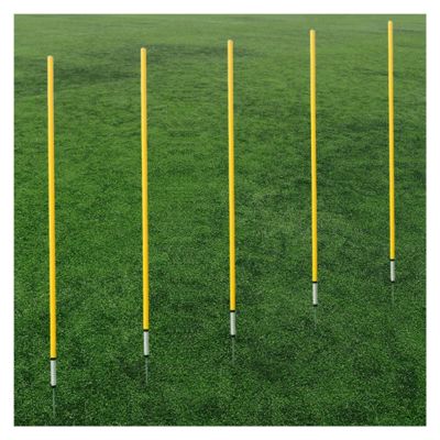 YXXSDP 1.2/1.5 M Sports Coaching Sticks Equipment, Portable Plug-in Type Soccer Agility Poles Football Training Aid, for Mprove Agility/Speed/Footwork (Size : 1m/39.4inch)