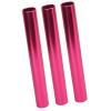 EVTSCAN 3Pcs Aluminum Alloy Track Field Relay Batons - Track Batons Race Equipments for Running Race Team for Outdoor Running Race Student Relay Events(C) view 2