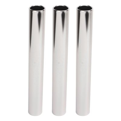 EVTSCAN 3Pcs Aluminum Alloy Track Field Relay Batons - Track Batons Race Equipments for Running Race Team for Outdoor Running Race Student Relay Events(B)