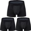 3-Packs Magnetic Therapy Energetic Men Pant Tourmaline Prostate Therapy Panties Comfort Physiological Underwear (Color : 1, Size : 5X-Large) view 4