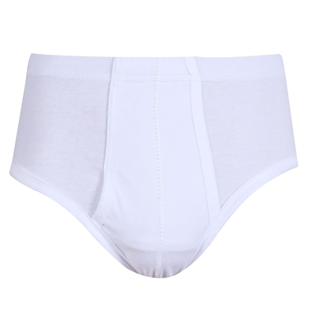bonballoon Cottonil Egyptian Underwear White Cotton Men Slip Mens Slep Pants Briefs Men's Brief Mens Shorts Premium Soft Arabian Arab Egypt Arabic Clothing Clothes (XX Large)