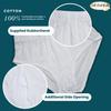 bonballoon Cottonil Egyptian Underwear White Cotton Men Slip Mens Slep Pants Briefs Men's Brief Mens Shorts Premium Soft Arabian Arab Egypt Arabic Clothing Clothes (XX Large) view 3