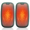 Hand Warmers Rechargeable 2 Pack, 3-Settings Rechargeable Hand Warmer, AI Smart Heating, Pocket Portable Electric Hands Warmer, Magnetic Handwarmers, A Winter for Loved Ones, Green view 1