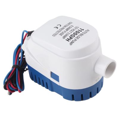 Automatic Submersible Boat Bilge Water Pump, Bilge Pump Switch Electric Bilge Pump Boat Bilge Pump Boat Accessories for Boats(1100GPH)