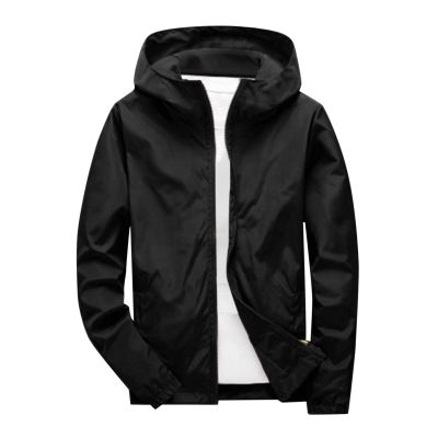 Mens Cycling Rain Jacket Waterproof Windbreaker Running Hiking Travel Golf Gear Lightweight Hood Packable Reflective Long Hooded Safety Rain Jacket Waterproof Emergency Raincoat Poncho