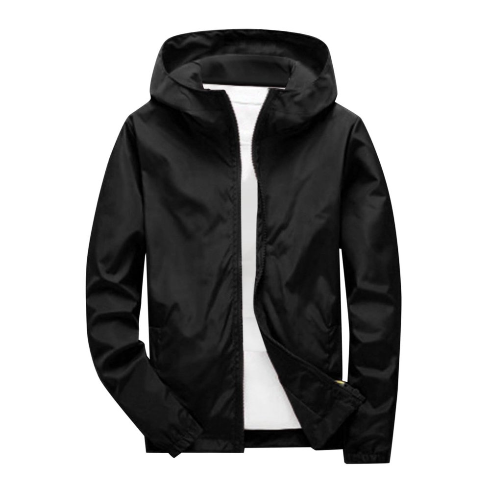 Mens Cycling Rain Jacket Waterproof Windbreaker Running Hiking Travel Golf Gear Lightweight Hood Packable Reflective Long Hooded Safety Rain Jacket Waterproof Emergency Raincoat Poncho