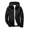 Mens Cycling Rain Jacket Waterproof Windbreaker Running Hiking Travel Golf Gear Lightweight Hood Packable Reflective Long Hooded Safety Rain Jacket Waterproof Emergency Raincoat Poncho view 1