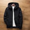 Mens Cycling Rain Jacket Waterproof Windbreaker Running Hiking Travel Golf Gear Lightweight Hood Packable Reflective Long Hooded Safety Rain Jacket Waterproof Emergency Raincoat Poncho view 2