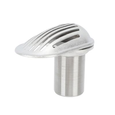 Marine Boat Intake Strainer, 1-1/2 Inch Stainless Steel Thru Hull Water Pickup Filter Scoop, Easy Installation, Marine Accessories for Boat, Yacht, Kayak