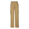 High Waist Baggy Parachute Cargo Pants Women Stretchy Relaxed Fit Straight Wide Leg Y2K Teen Girls Fashion Jeans Pants view 4