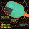 PATIKIL Graphite Pickleball Paddles, USA Pickleball Approved(USAPA) Single Pickleball Paddle, Carbon Fiber Polymer Core Lightweight Sweat-Absorbing Grip with Protective Cover view 2