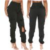 Cargo Pants Parachute Womens Relaxed Fit Casual Hiking Streetwear Elastic Camo Pants Fashion Y2K Teen Girls Trousers view 2