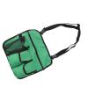 Beach Chair Armrest Bag, Outdoor Chair Waterproof Hanging Storage Pouch with 4 Pockets, Chair Armrest Organizer Snack Bag, Adjust Able Portable Beach Chairs Side Storage Bags for Outdoor(Green) view 2