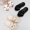 velae Summer Step on Feeling Slippers Women's Eva Indoor Bathroom Non-Slip Fish Mouth Coconut Home Thick Sole Soft Home Men's Sandals view 2