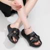 velae Summer Step on Feeling Slippers Women's Eva Indoor Bathroom Non-Slip Fish Mouth Coconut Home Thick Sole Soft Home Men's Sandals view 4