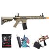 Lancer Tactical Gen 2 Hellion MLOK 10" Piactinny Polymer Airsoft M4 AEG- Full/Semi-Auto Airsoft Gun (Battery and Charger Included) view 1