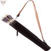 Traditional Shoulder Back Quiver Bow Arrow Holder Handmade Straps Belt Adjustable Lightweight & Comfortable Cow Leather Gift for him Aniversary Gift (D/Brown) view 1