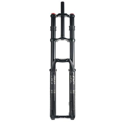 ZECHAO 27.5/29inch Mountain Bike Front Fork,200mm Travel Air Supension Front Fork 36 Tubes Electric Bike Double Shoulder Fork 110 * 20MM Axle Outdoor (Color : Black, Size : 27.5inch)