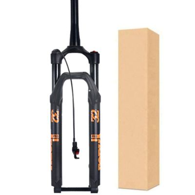 ZECHAO 27.5/29inch Bike Shock Absorber Forks,140mm Travel Rebound Adjustment 1-1/2" Mountain Bike Suspension Forks 15 * 100mm Outdoor (Color : Black, Size : 29inch)