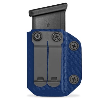 HolsterBuilder Ambidextrous IWB/OWB Carbon Fiber Magazine Holster - Convenient Concealment Holster with Mag Pouch - Accessory for Men & Women - M&P 9/40 (9/40/ SubCompact/ 4.25"/ 5") PB