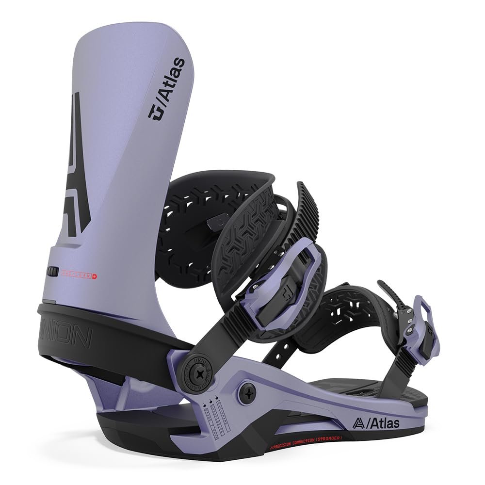 Union Atlas Men's Snowboard Bindings (Metallic Purple 24, Small)