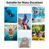 ANGGREK Neoprene Diving Gloves for Men and Women, Adjustable Hook and Fasteners, Fitting Finger, Anti Slip Palm, Widely Used (XL) view 3