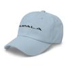 1964 1965 1966 Chevy Impala Emblem Classic Antique Car Custom Embroidered Dad hat Light Blue view 3