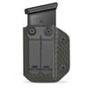 HolsterBuilder Ambidextrous IWB/OWB Carbon Fiber Magazine Holster - Convenient Concealment Holster with Mag Pouch - Accessory for Men & Women - Glock .45/10mm (20/21/29/30/36/40/41) ODG view 1