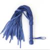 MarquiseDeBliss Genuine Leather Handcrafted Gentle Horse Whip - Thick Equestrian Training and Riding Essential - Riding Tools (27.6 Inches, Sea Blue) view 3