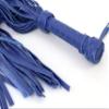 MarquiseDeBliss Genuine Leather Handcrafted Gentle Horse Whip - Thick Equestrian Training and Riding Essential - Riding Tools (27.6 Inches, Sea Blue) view 4