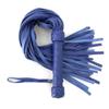 MarquiseDeBliss Genuine Leather Handcrafted Gentle Horse Whip - Thick Equestrian Training and Riding Essential - Riding Tools (19.7 Inches, Sea Blue) view 1