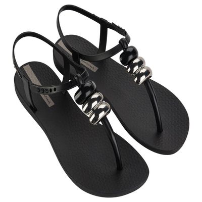 Ipanema IPANEMA CLASS BLOWN UP SANDAL FEM FLIP FLOPS Women, Black/White, 8
