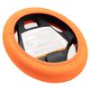 CartSkinz Neoprene Golf Cart Steering Wheel Cover - Universal Fit (13"-15"), Lightweight, Portable, Machine Washable, Trusted by Golf Industry Pros - 07 Orange view 1
