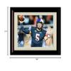 Texas Tech Football - Patrick Mahomes - Making The Pass - Autograph Replica Print - Framed 8x10 view 2