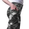 MSX by Michael Strahan Women's Black Arizona Cardinals Aubrey Tie-Dye Leggings view 4